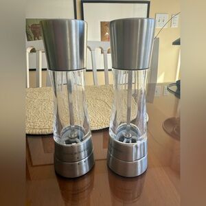 Stainless Steel Salt and Pepper Mills